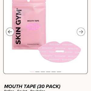 Skin Gym Pink Mouth Tape (30 Pack)